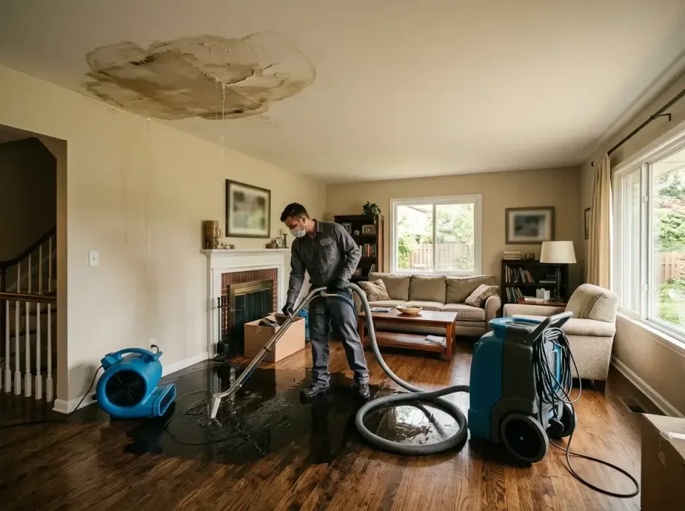attic-pipe-burst-ceiling-drip-008 — frequently asked questions, Water Damage Restoration & Carpet Care in White Pine, TN